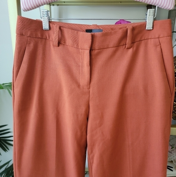 The Limited Orange Wide Leg Zip Up Women's Trouser Pant Size 6 Regular - Picture 4 of 7